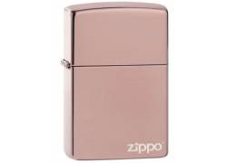 ZIPPO Αναπτήρας - 49190 ZL Rose Gold Με Λογότυπο Zippo