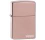 ZIPPO Αναπτήρας - 49190 ZL Rose Gold Με Λογότυπο Zippo -  Price: 39,00€