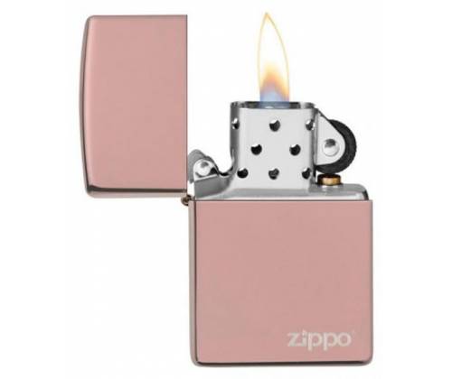 ZIPPO Αναπτήρας - 49190 ZL Rose Gold Με Λογότυπο Zippo -  Price: 39,00€