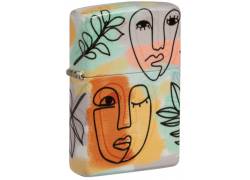 ZIPPO Αναπτήρας - 49352 Abstract Faces