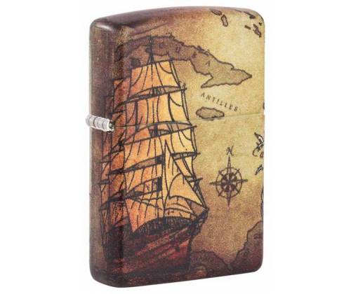 ZIPPO Αναπτήρας - 49355 Pirate Ship Design -  Price: 52,90€