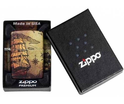 ZIPPO Αναπτήρας - 49355 Pirate Ship Design -  Price: 52,90€