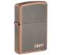 ZIPPO Αναπτήρας - 49839ZL Rustic Bronze με Λογότυπο Zippo - Τιμή: 49,90€