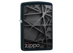ZIPPO Αναπτήρας - Black Abstract Design