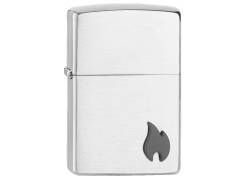 ZIPPO Αναπτήρας - Emblem Attached Brushed Chrome (2007964)