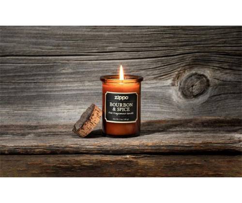 Zippo Αρωματικό Κερί Spirit Candle Bourbon & Spice 35 ωρών - 141gr - Τιμή: 16,40€