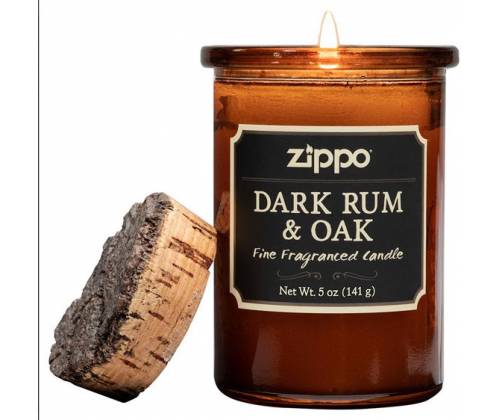 Zippo Αρωματικό Κερί Spirit Candle Rum & Oak 35 ωρών - 141gr - Τιμή: 16,40€