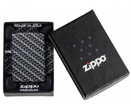 ZIPPO Αναπτήρας - 49356 Carbon Fiber Design - Τιμή: 48,50€