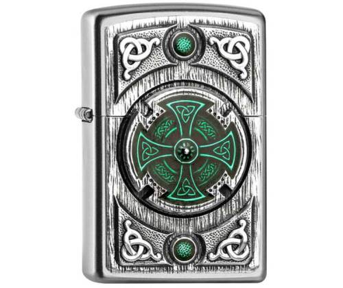 ZIPPO Αναπτήρας - Celtic Green Cross (200XXXX) - Τιμή: 69,00€