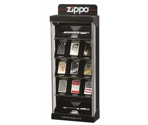 Zippo Σταντ Παρουσίασης Display για 15 Αναπτήρες Zippo (142707) - Τιμή: 98,00€