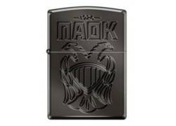 ZIPPO Αναπτήρας - PAOK FC Armor με Χάραξη (24095)
