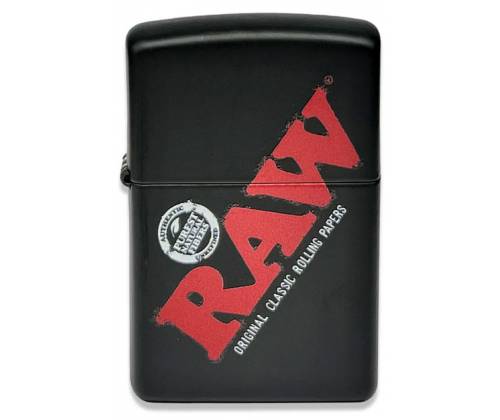 ZIPPO Raw Αναπτήρας - Black with Logo - Τιμή: 58,90€