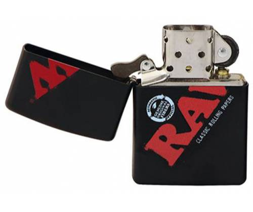 ZIPPO Raw Αναπτήρας - Black with Logo - Τιμή: 58,90€