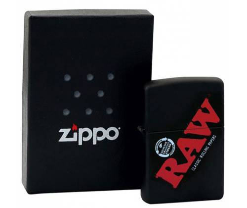 ZIPPO Raw Αναπτήρας - Black with Logo - Τιμή: 58,90€
