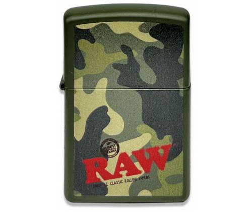 ZIPPO Raw Αναπτήρας - Camouflage - Τιμή: 64,90€