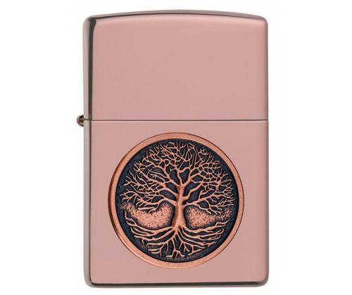 ZIPPO Αναπτήρας - 49638 Tree of Life Rose Gold -  Price: 59,90€