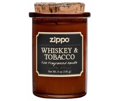 Zippo Αρωματικό Κερί Spirit Candle Whiskey & Tobacco 35 ωρών - 141gr - Τιμή: 16,40€