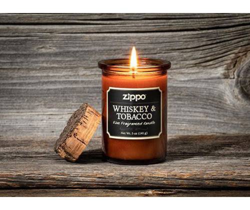Zippo Αρωματικό Κερί Spirit Candle Whiskey & Tobacco 35 ωρών - 141gr - Τιμή: 16,40€