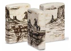 ZIPPO Αναπτήρας - Wild West Scene 540°