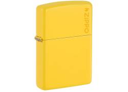 ZIPPO Αναπτήρας - Sunflower Yellow Matte με λογότυπο Zippo (46019ZL)