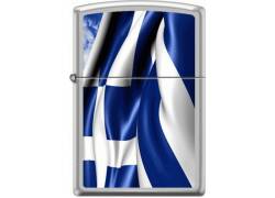 ZIPPO Αναπτήρας - 205 Greece Flag