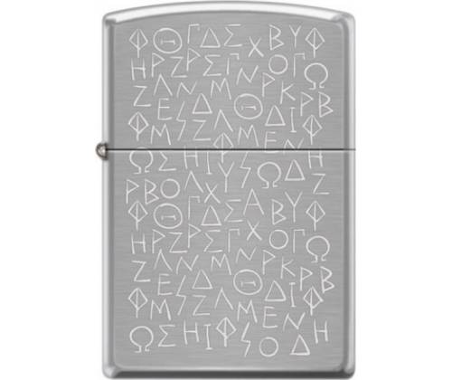 ZIPPO Lighter - Greek Letters 200-071158 -  Price: 27,50€