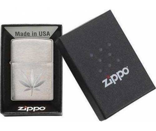 ZIPPO Αναπτήρας - 29587 Marijuana Leaf - Τιμή: 26,50€