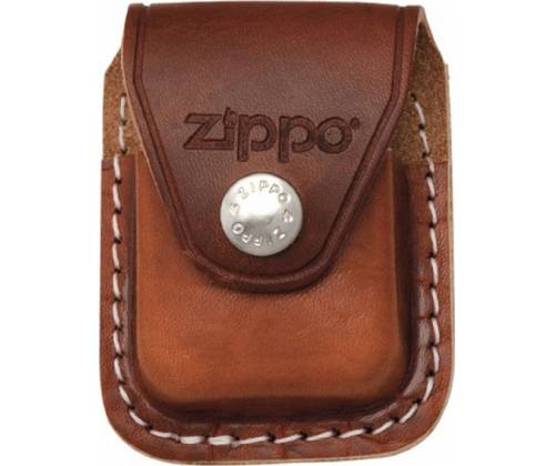 Zippo Δερμάτινη Θήκη Καφέ -  Μπαίνει στη Ζώνη LPLB - Τιμή: 17,40€
