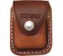 Zippo Δερμάτινη Θήκη Καφέ -  Μπαίνει στη Ζώνη LPLB - Τιμή: 17,40€