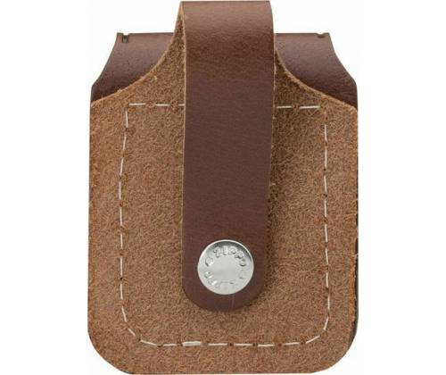 Zippo Δερμάτινη Θήκη Καφέ -  Μπαίνει στη Ζώνη LPLB - Τιμή: 17,40€
