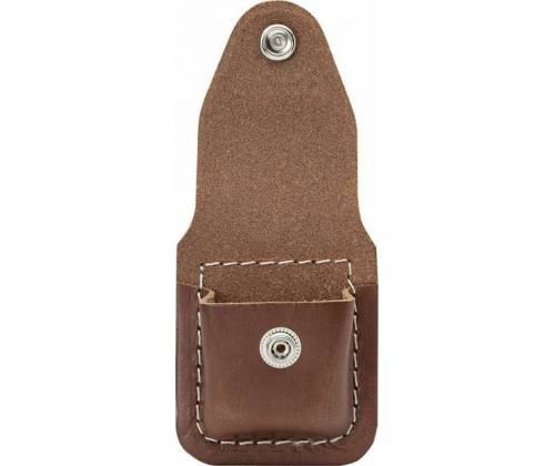 Zippo Δερμάτινη Θήκη Καφέ -  Μπαίνει στη Ζώνη LPLB - Τιμή: 17,40€