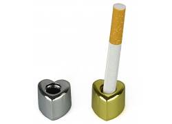 Snuffer Metal Heart Design (Mini Ashtray) - 2cm