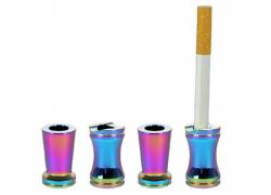 Snuffer Metal (Mini Ashtray) Rainbow - 3.0cm