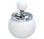 Ceramic ashtray Windproof Spin - Golf Design -  Price: 5,70€