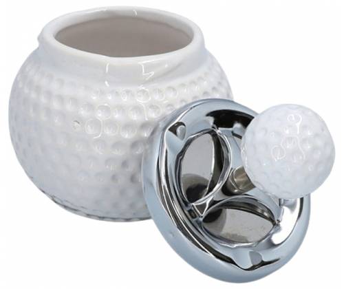 Ceramic ashtray Windproof Spin - Golf Design -  Price: 5,70€