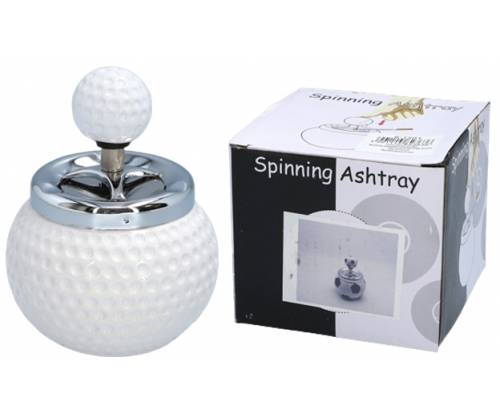 Ceramic ashtray Windproof Spin - Golf Design -  Price: 5,70€