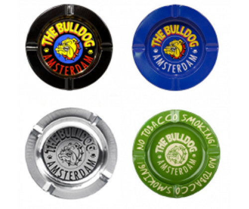 The Bulldog Amsterdam Μεταλλικό Τασάκι - Μαύρο - Τιμή: 3,00€