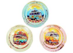 Τασάκι Γυάλινο Διαφανές Belfam - Cool Vans 8,5cm