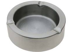 Metal Ashtray Silver - 12cm