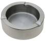Metal Ashtray Silver - 12cm - Price: 4,70€