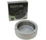 Metal Ashtray Silver - 12cm - Price: 4,70€