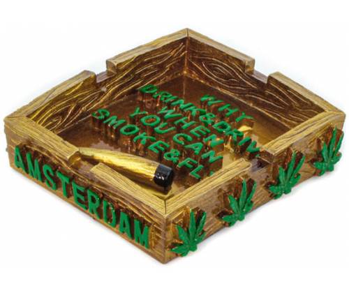 Τασάκι - Smoke and Fly - Gold -  Price: 7,50€