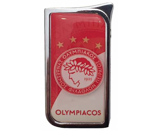 Αναπτήρας Ηλεκτρικός Μεταλλικός Λευκός - ΟΛΥΜΠΙΑΚΟΣ με Copyright - Τιμή: 3,50€