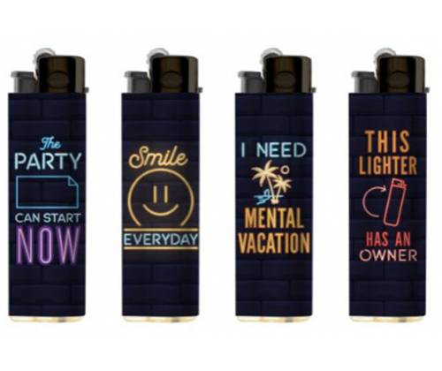 Smoking Αναπτήρας Πέτρας Festival - Neon - Τιμή: 0,99€