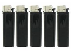 Belfam Αναπτήρας Πέτρας Μαύρος Απλός - 5 τεμ.