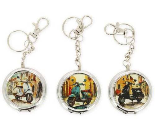 Mini Keychain Pocket Ashtray - Bella Vita - Price: 3,20€