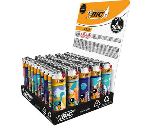 Bic Maxi Flint Lighter - Big Bic Boy in All Times - Price: 1,30€