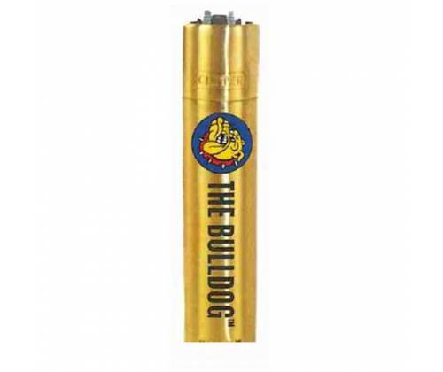 Clipper Αναπτήρας Μεταλλικός Μεγάλος Gold - The Bulldog Amsterdam - Τιμή: 14,50€