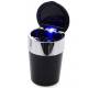 Champ Car Ashtray With LED Light - Black 11.5cm -  Price: 7,40€
