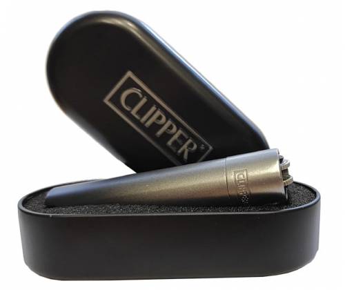 Clipper Αναπτήρας Μεταλλικός Μεγάλος - Black Gradient Metal - Τιμή: 8,90€